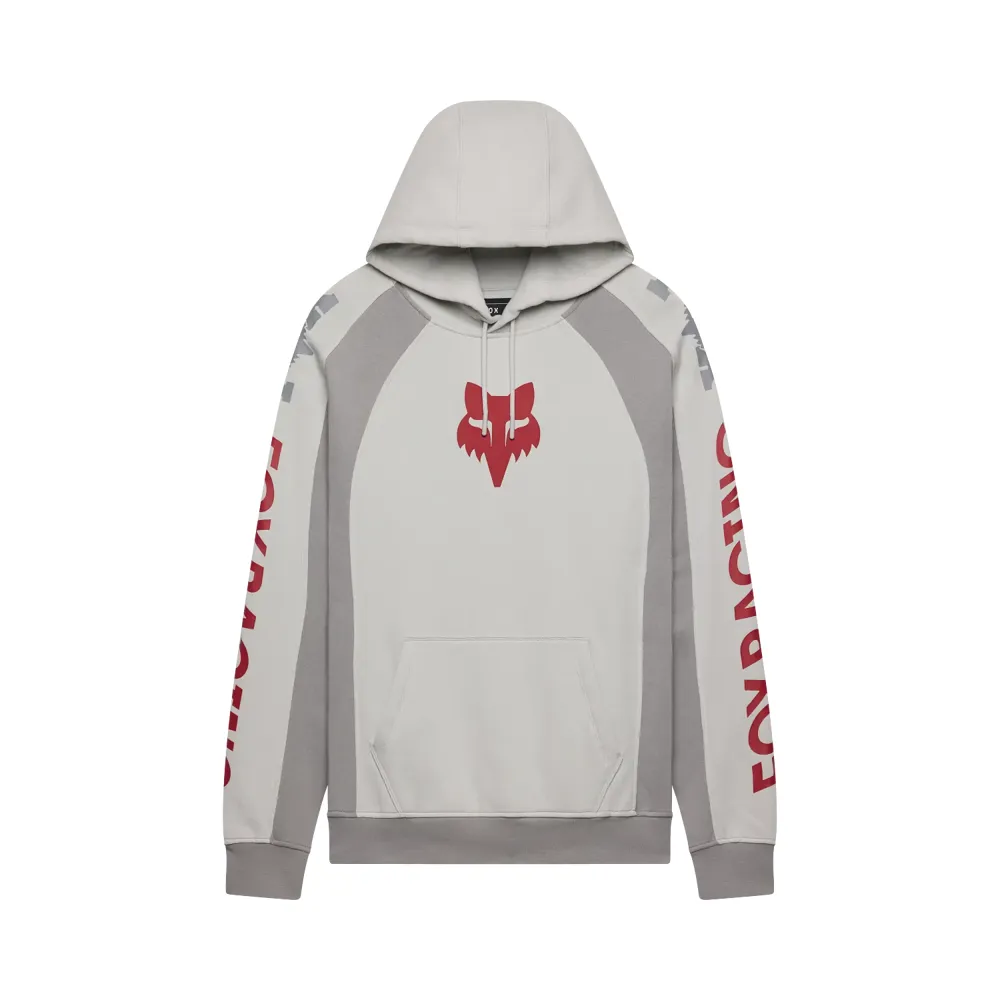 uPRISE Bikes Fox Clothing Fox Valiant Fleece Pullover Hoodie - Light Grey | Price match, 365 day returns, 18-Month Warranty, Finance Available & Free UK Delivery