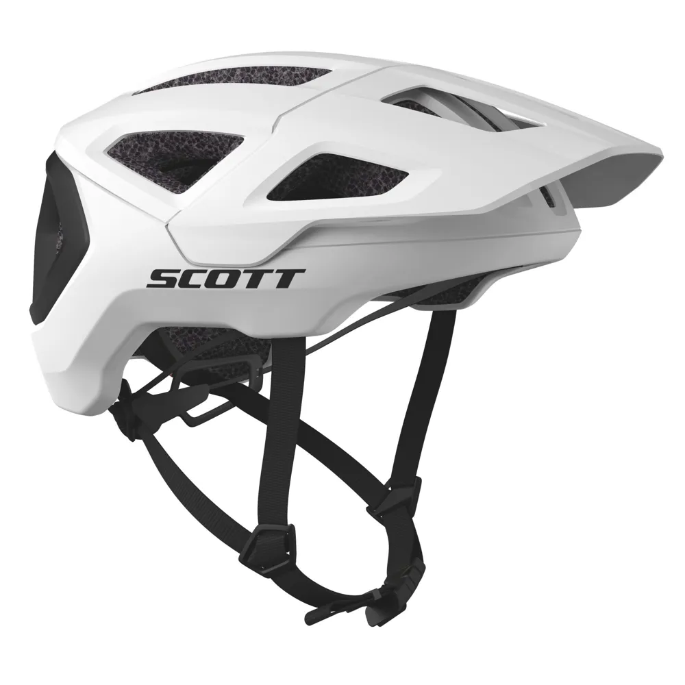 uPRISE Bikes Scott Tago Plus Mips MTB Helmet - White/Black | Price match, 365 day return s, 18-Month Warranty, Finance Available & Free UK Delivery