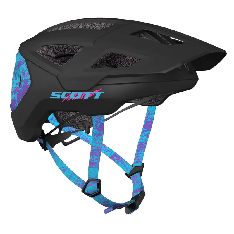 Scott Tago Plus Mips MTB Helmet - Black/Marble Purple