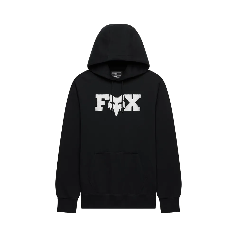 uPRISE Bikes Fox Clothing Fox F Head X Fleece Pullover Hoodie - Black | Price match, 365 day returns, 18-Month Warranty, Finance Available & Free UK Delivery