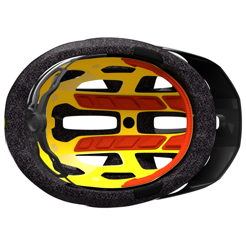 Scott Supra Plus Mips MTB Helmet - Dark Grey/Red-4