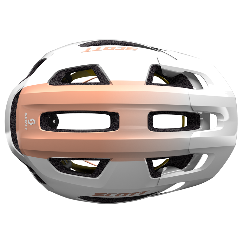 Scott Supra Plus Mips MTB Helmet - Pearl White/Rose Beige-2
