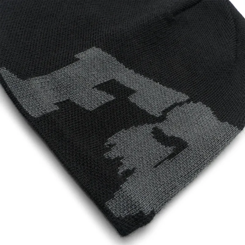 Fox F Head X Jacquard Beanie - Black-2