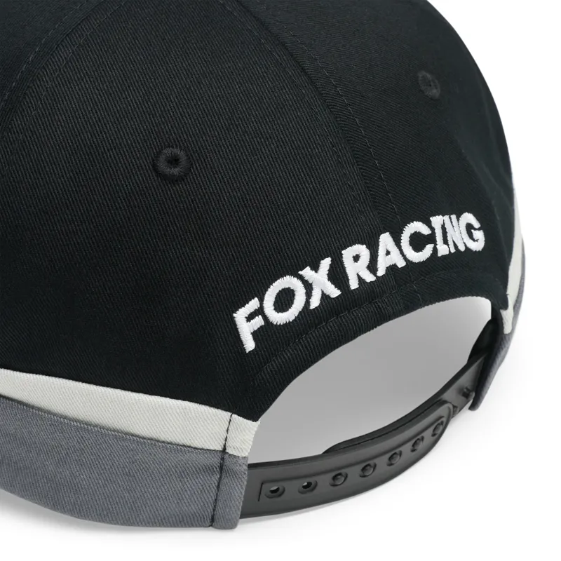 Fox  F Head X Snapback Hat - Black-2