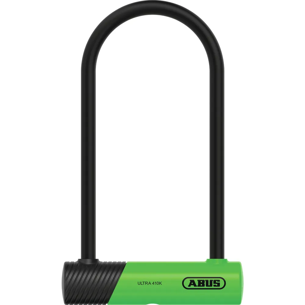 uPRISE Bikes Abus ABUS 410K/170HB230 SH Ultra U Lock - Green | Price match, 365 day return s, 18-Month Warranty, Finance Available & Free UK Delivery