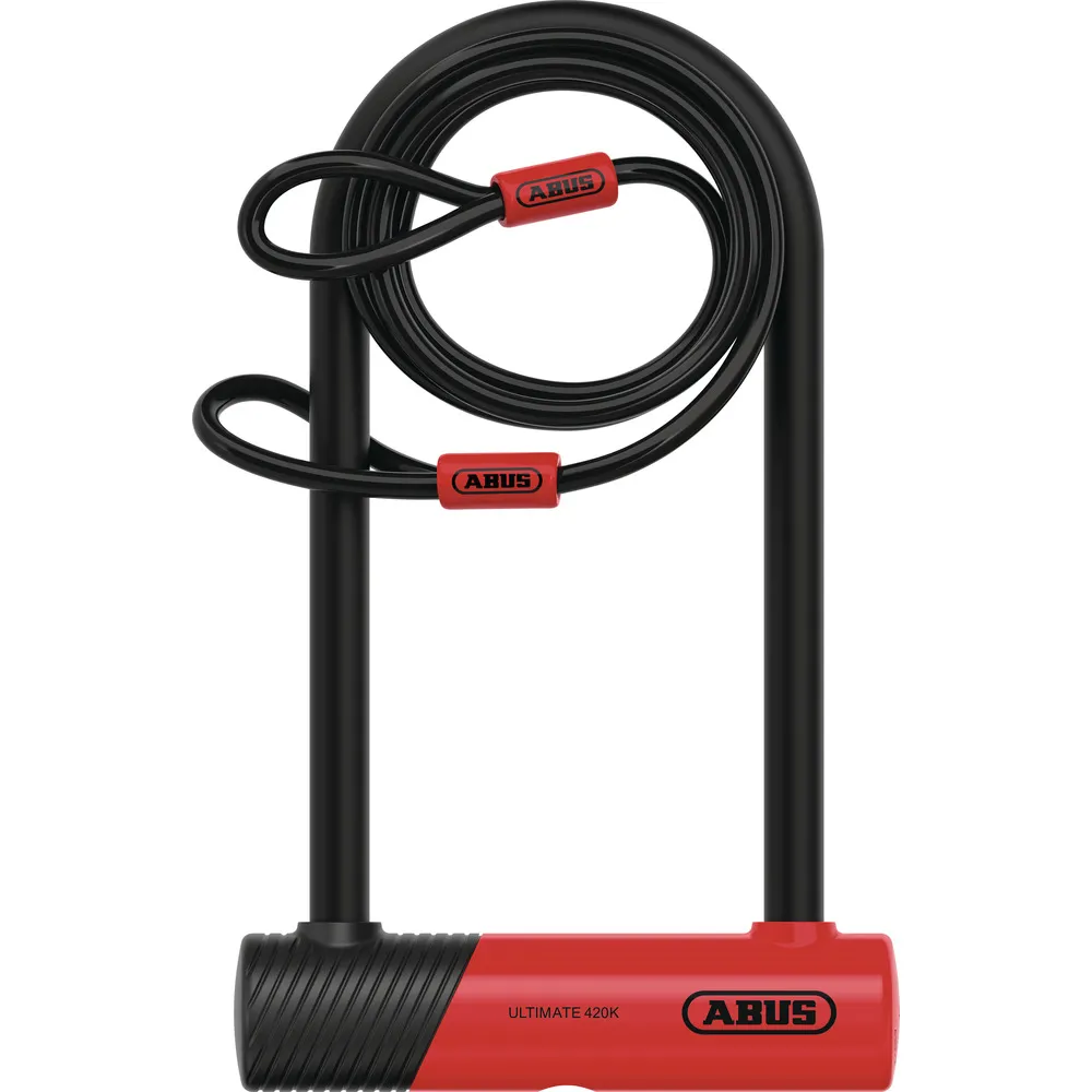 uPRISE Bikes Abus 420K/170HB230 USH Ultimate + Cobra 10/120 D Lock | Price match, 365 day return s, 18-Month Warranty, Finance Available & Free UK Delivery