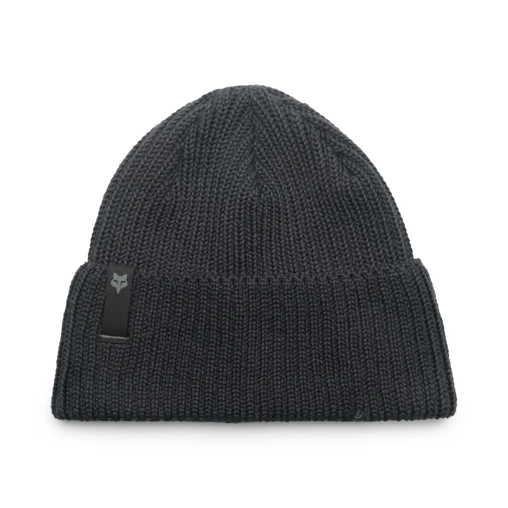 uPRISE Bikes Fox Clothing Fox Machinist 2.0 Beanie - Black | Price match, 365 day returns, 18-Month Warranty, Finance Available & Free UK Delivery