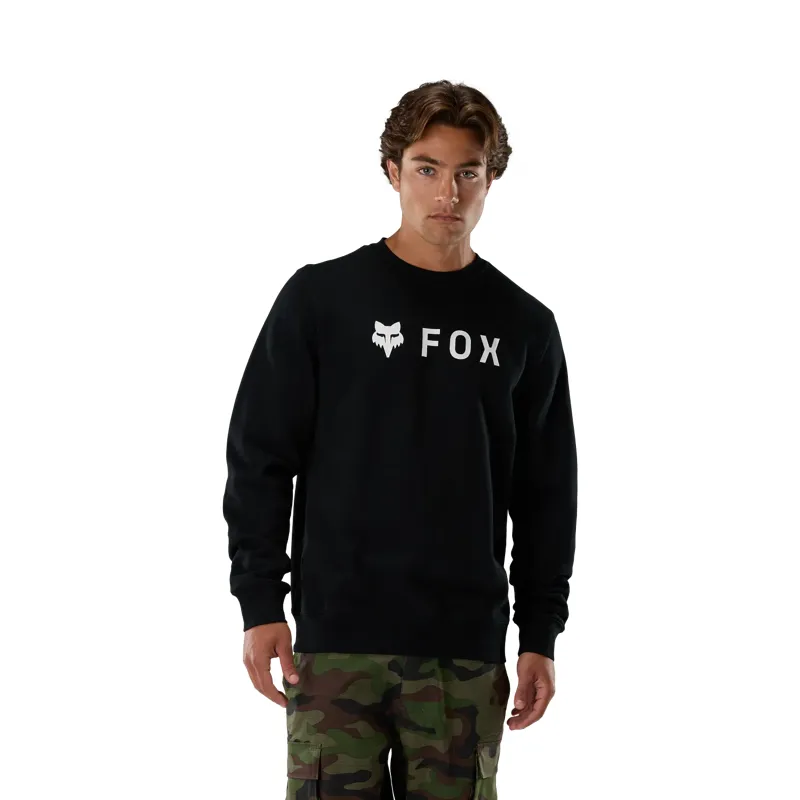 Fox Absolute Fleece Crew Sweatshirt - Black-2