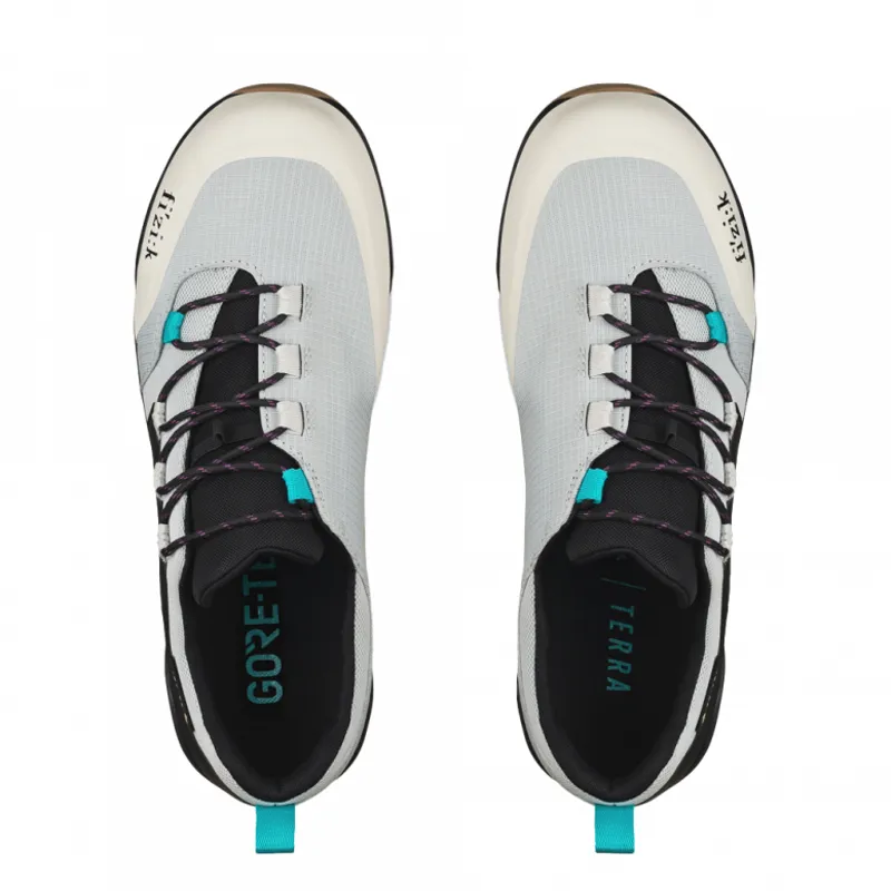 Fizik Terra Ergolace GTX Clip MTB Shoes - Ice/Grey-2
