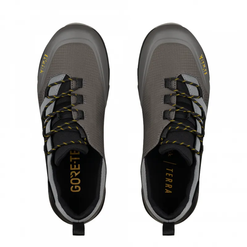 Fizik Terra Ergolace GTX Flat MTB Shoes - Grey/Black-2
