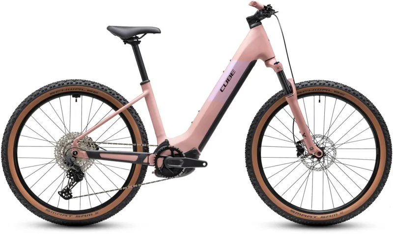 Cube Reaction Hybrid Performance 720wh Easy Entry 2027 Electric MTB - Ruby
