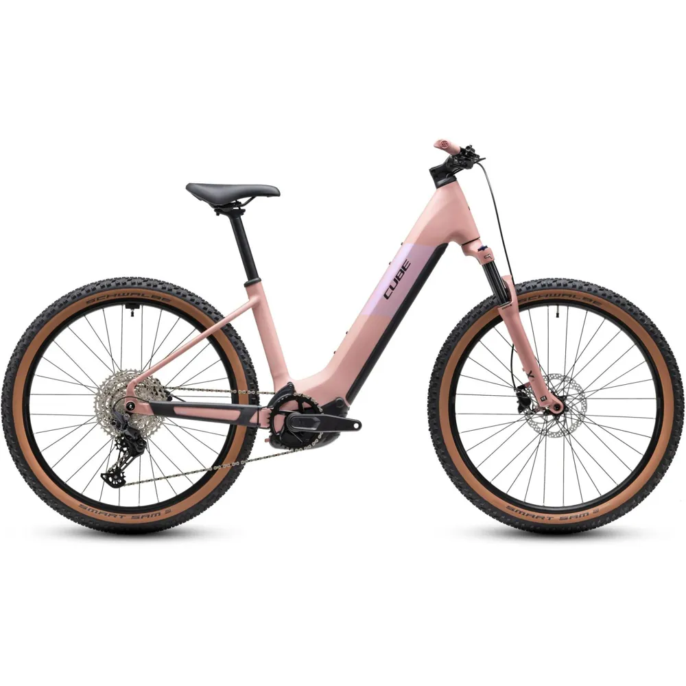 uPRISE Bikes Cube Reaction Hybrid Performance 720wh Easy Entry 2027 Electric MTB - Ruby | Price match, 365 day returns, 18-Month Warranty, Finance Available & Free UK Delivery