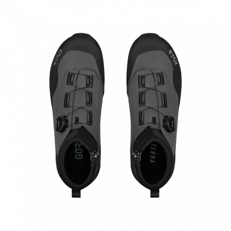 Fizik Terra Nanuq X2 Flat MTB Shoes - Black/Grey-6
