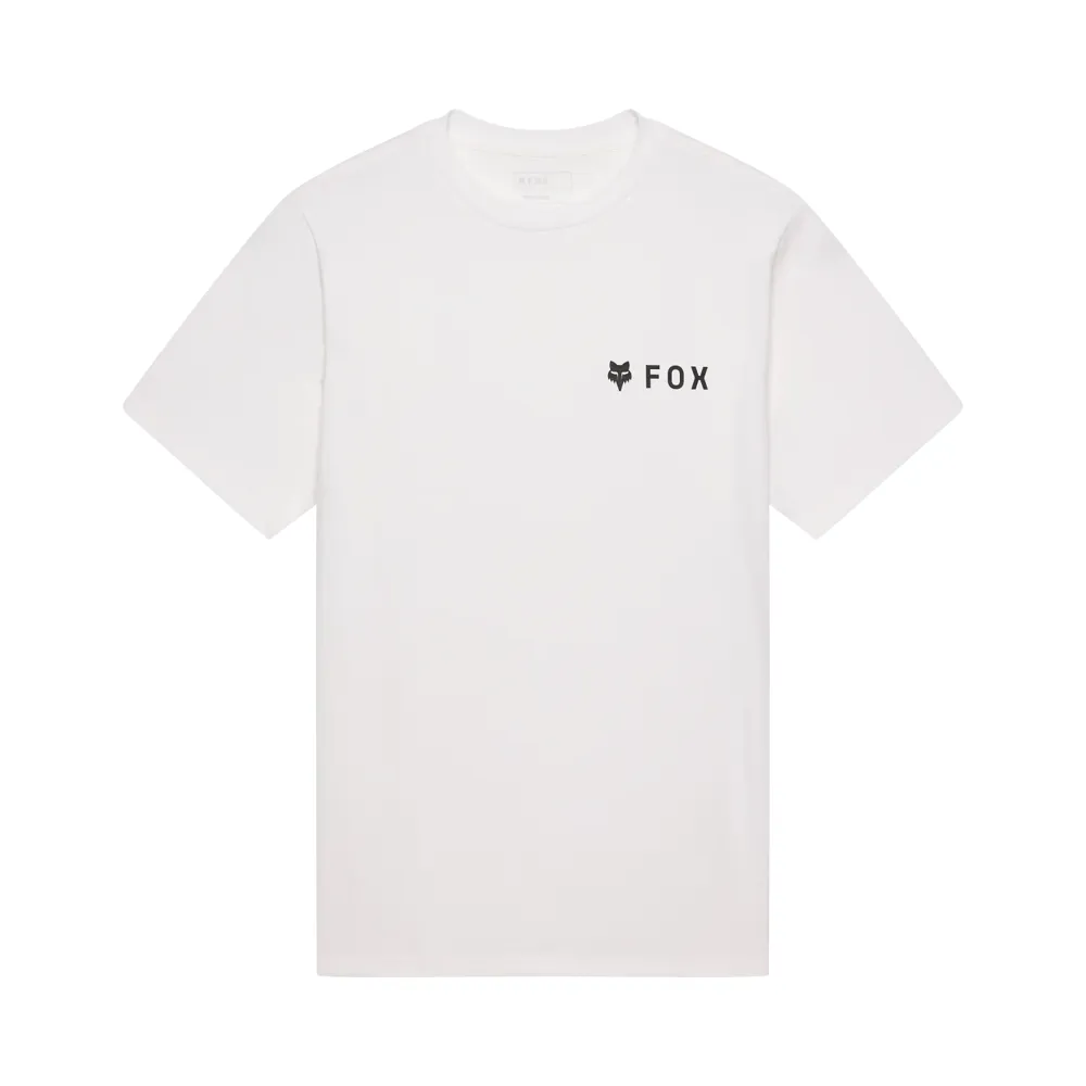 uPRISE Bikes Fox Clothing Fox Absolute 2.0 195 Original Men's Short Sleeve Tee - White | Price match, 365 day returns, 18-Month Warranty, Finance Available & Free UK Delivery
