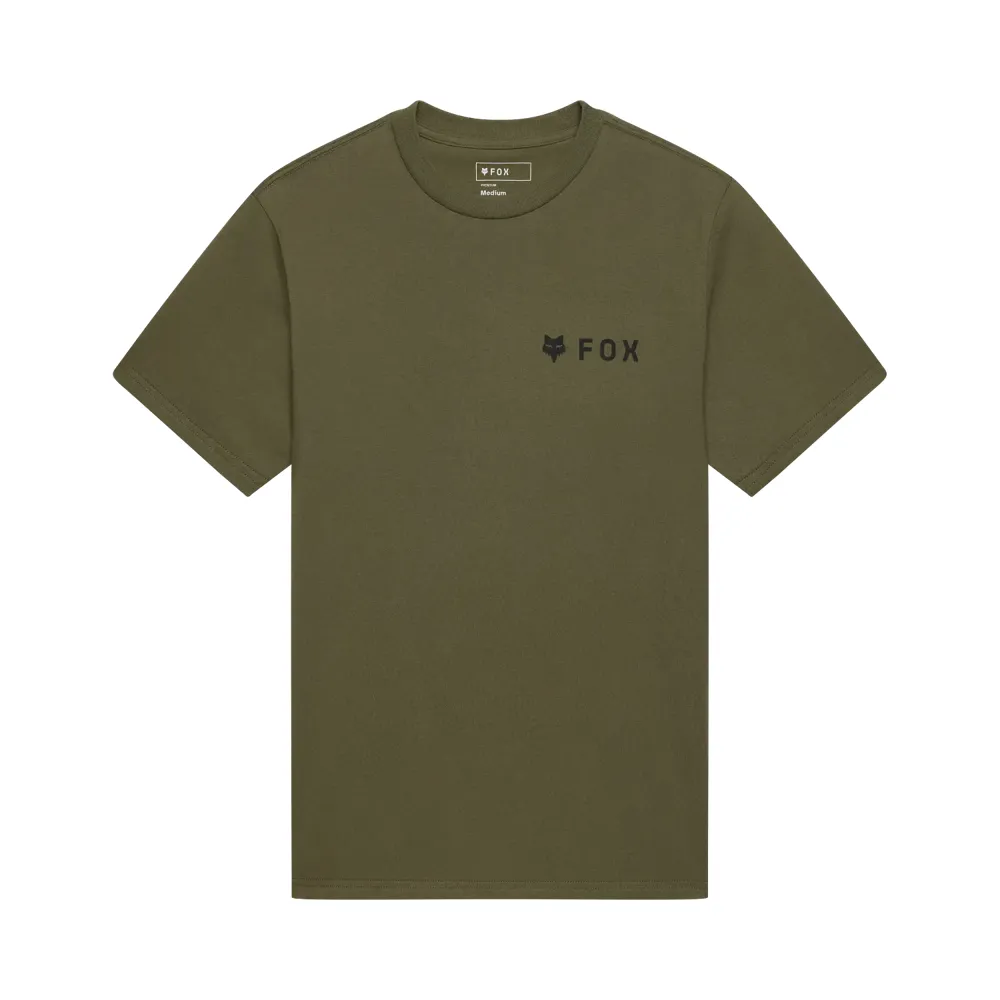 uPRISE Bikes Fox Clothing Fox Absolute 2.0 195 Original Men's Short Sleeve Tee - Olive Green | Price match, 365 day returns, 18-Month Warranty, Finance Available & Free UK Delivery