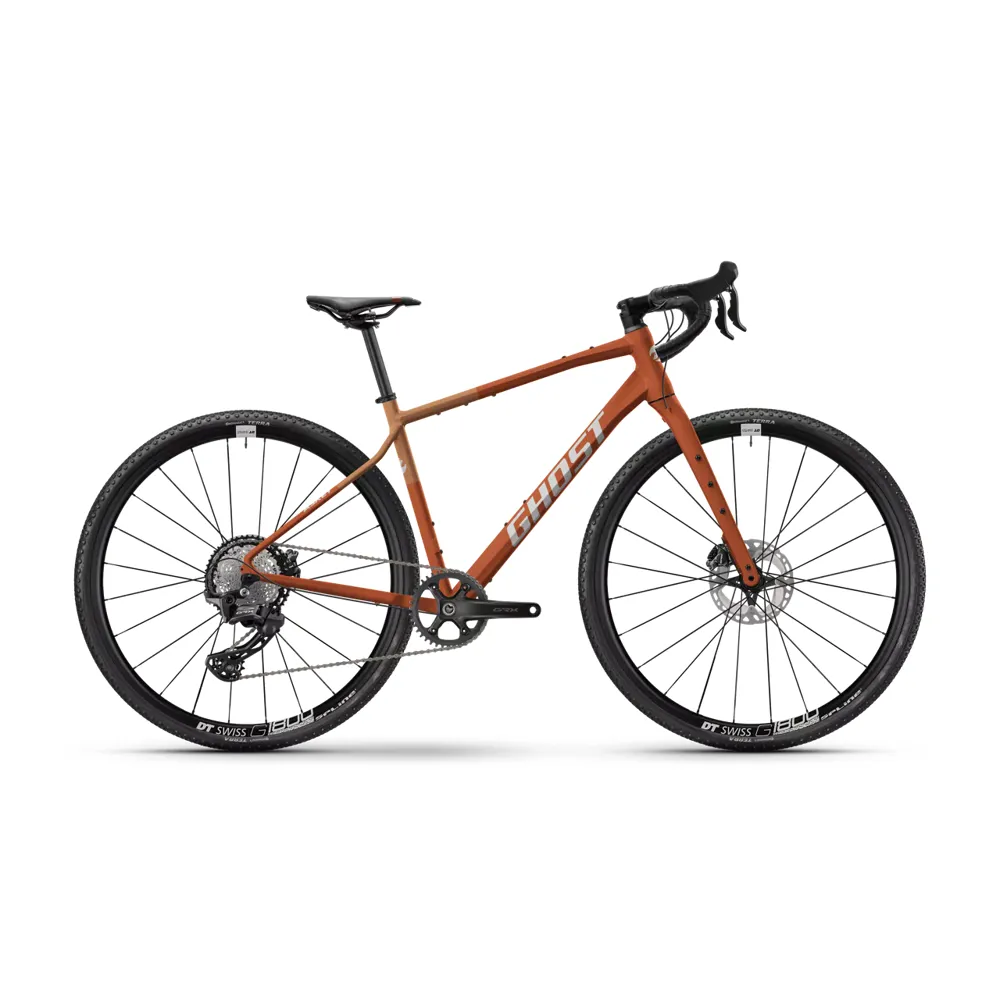 uPRISE Bikes Ghost Asket Advanced 2026 Gravel Road Bike - Rustic Ember/Saffron | Price match, 365 day return s, 18-Month Warranty, Finance Available & Free UK Delivery
