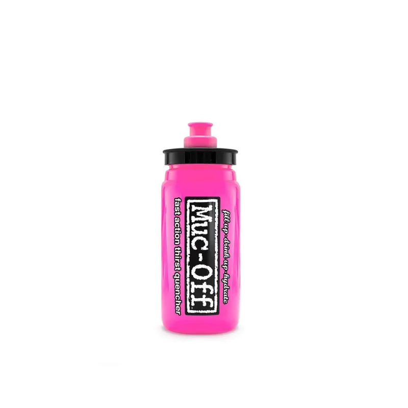 Muc-Off X Elite Fly Water Bottle - 550ml - Pink
