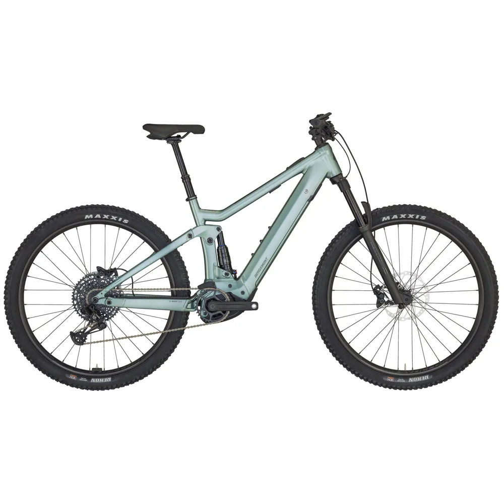 uPRISE Bikes Bergamont E-Revox FS 150 Expert 29er 2025 Women's Electric MTB - Green | Price match, 365 day return s, 18-Month Warranty, Finance Available & Free UK Delivery