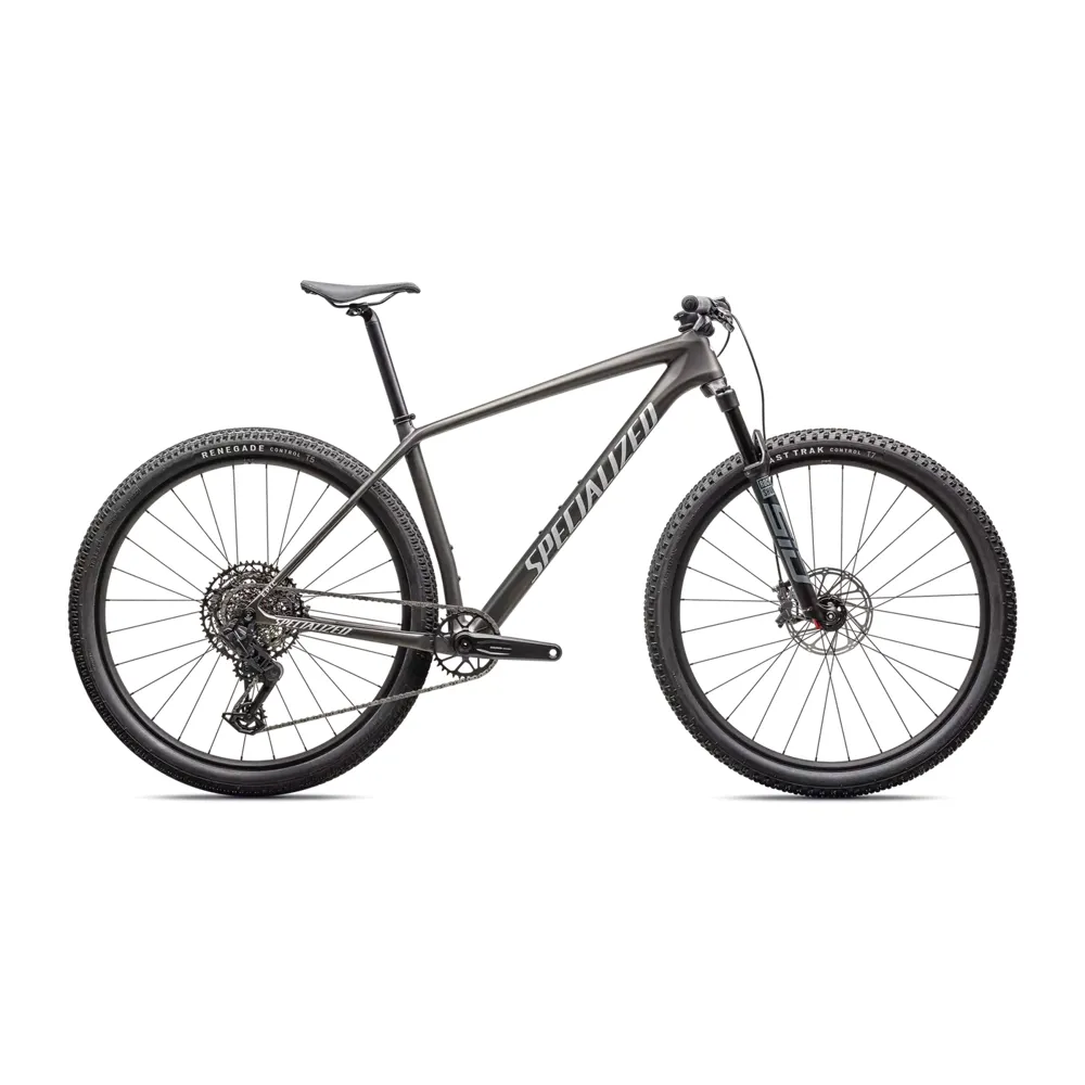 uPRISE Bikes Specialized Epic Hardtail Comp 2025 Hardtail MTB - Metal/White | Price match, 365 day return s, 18-Month Warranty, Finance Available & Free UK Delivery