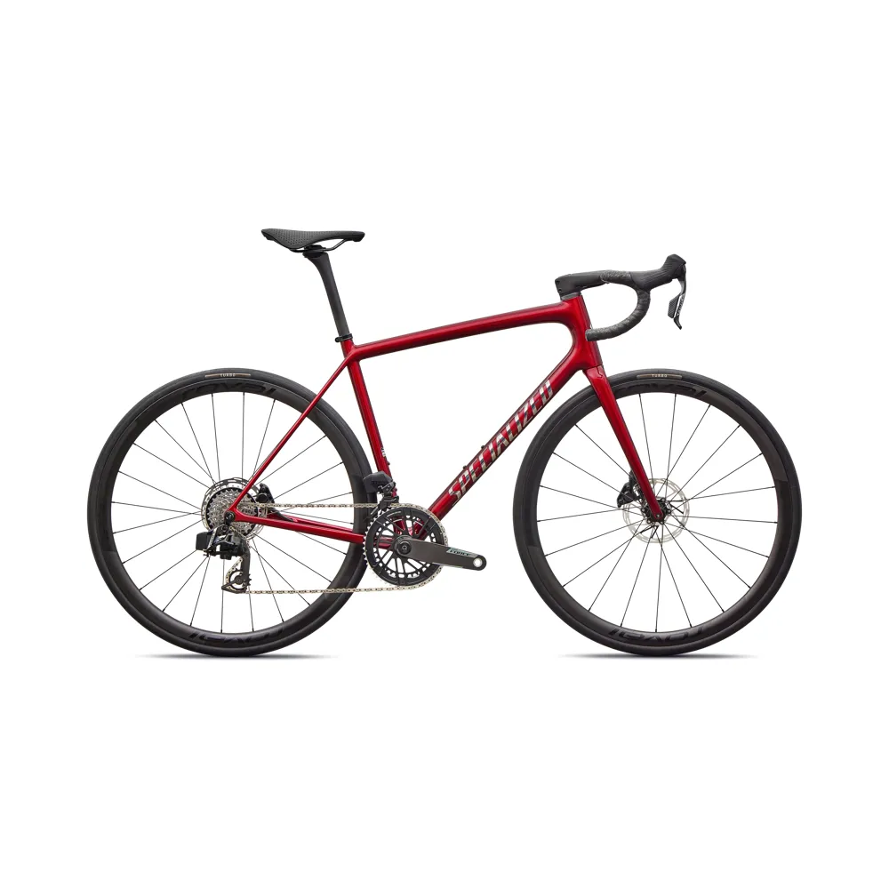 uPRISE Bikes Specialized Aethos Pro 2 SRAM AXS 2026 - Carbon Road Race Bike - Red | Price match, 365 day return s, 18-Month Warranty, Finance Available & Free UK Delivery