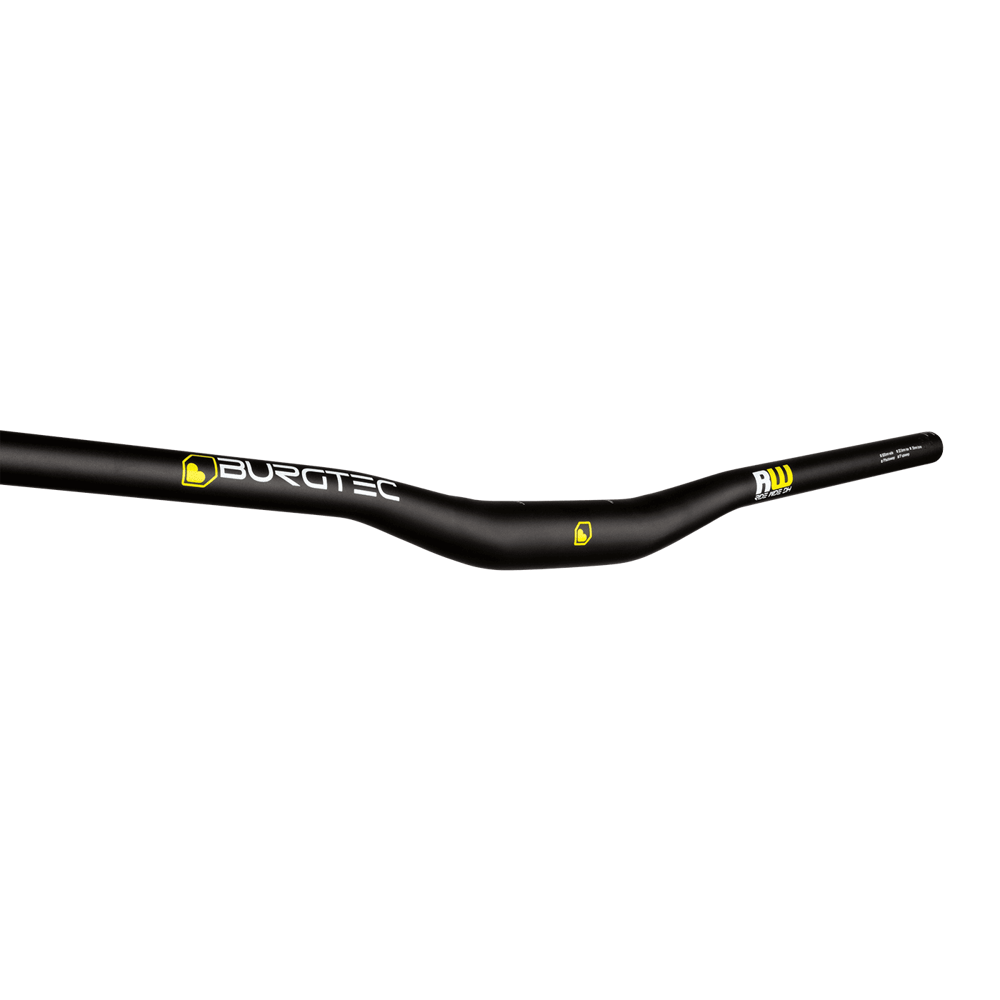 uPRISE Bikes Burgtec Ride Wide DH Alloy Handlebar - 800mm - Black | Price match, 365 day returns, 18-Month Warranty, Finance Available & Free UK Delivery