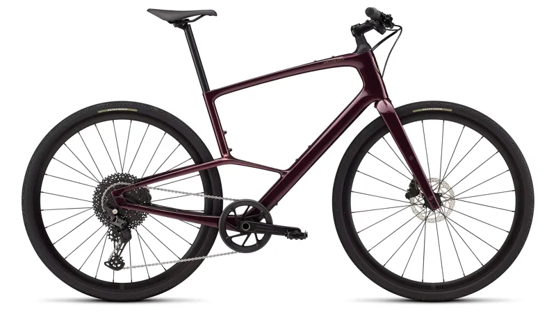 Specialized Sirrus X 5.0 2026 Hybrid Bike - Gloss Bordeaux/Gold