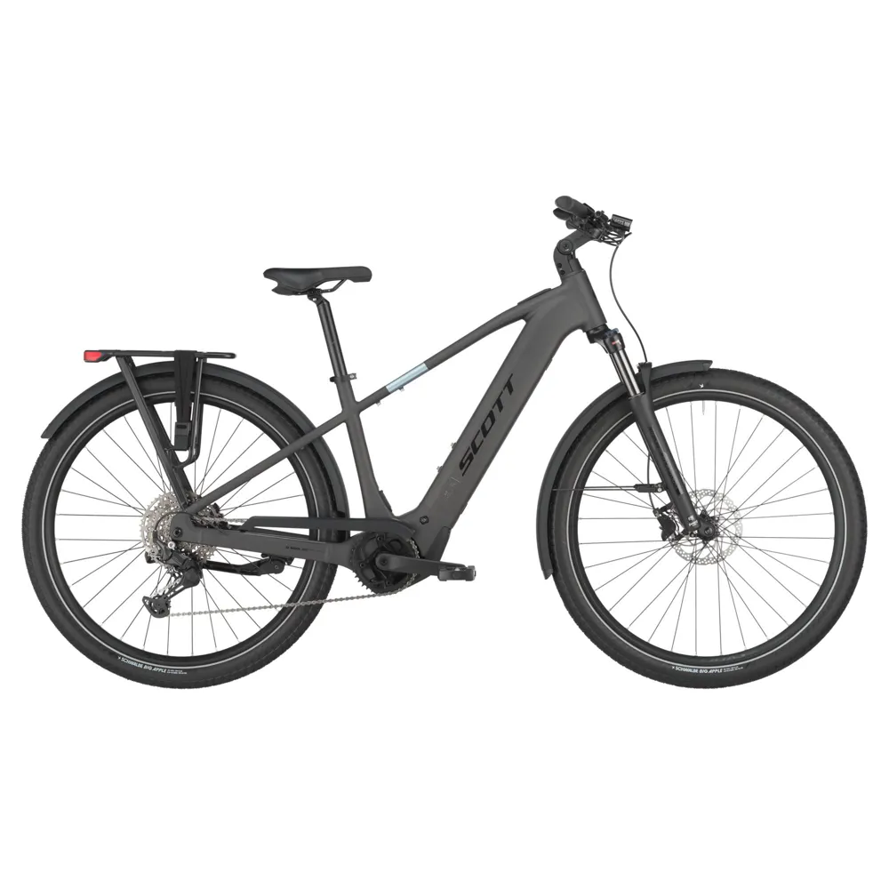 uPRISE Bikes Scott Sub eRIDE 30 2025 Electric Hybrid Bike - Midnight Grey | Price match, 365 day return s, 18-Month Warranty, Finance Available & Free UK Delivery