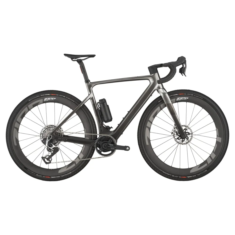 uPRISE Bikes Scott Solace Gravel eRide Ultimate 2025 Electric Road Bike - Chrome Silver | Price match, 365 day return s, 18-Month Warranty, Finance Available & Free UK Delivery