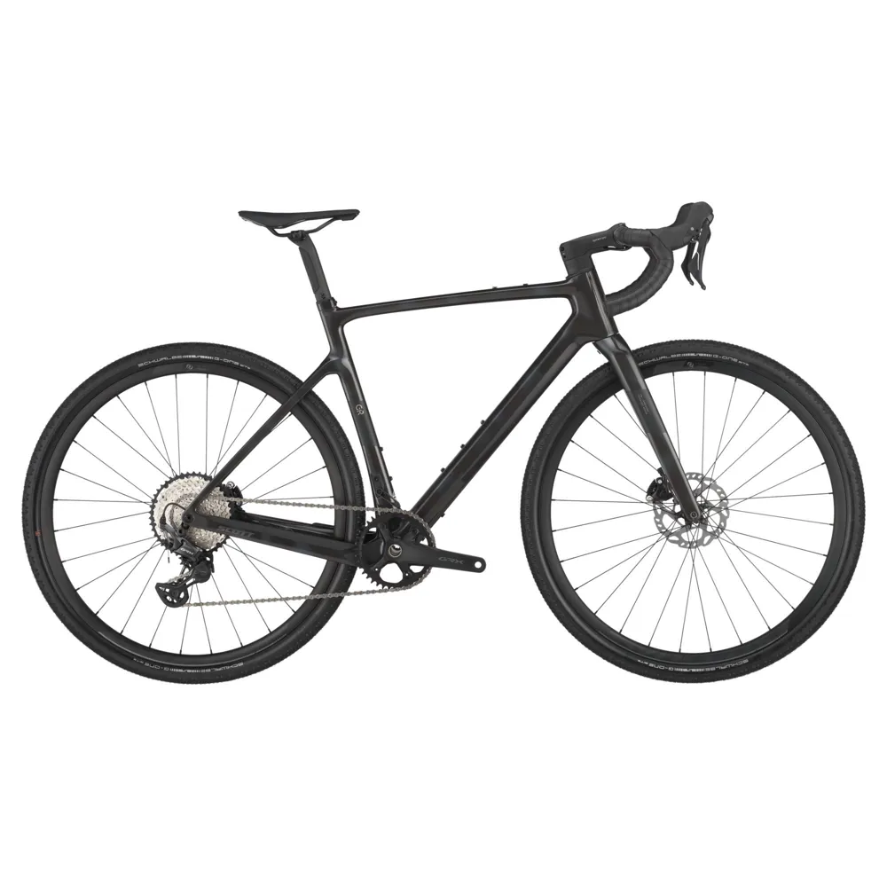 uPRISE Bikes Scott Addict Gravel 40 2025 Carbon Road Bike - Python Black | Price match, 365 day return s, 18-Month Warranty, Finance Available & Free UK Delivery