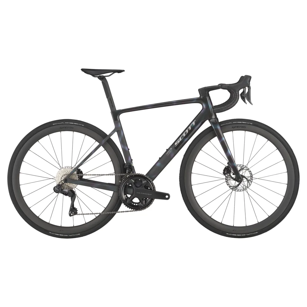uPRISE Bikes Scott Addict RC 10 2025 Carbon Race Road Bike - Sunbeam Black | Price match, 365 day return s, 18-Month Warranty, Finance Available & Free UK Delivery