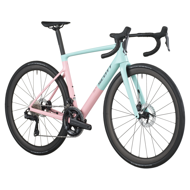 Scott Addict RC 10 2026 Carbon Race Road Bike - Gelato Blue/Gelato Pink-1