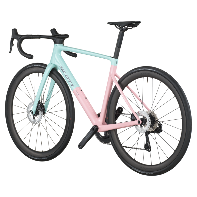 Scott Addict RC 10 2026 Carbon Race Road Bike - Gelato Blue/Gelato Pink-2