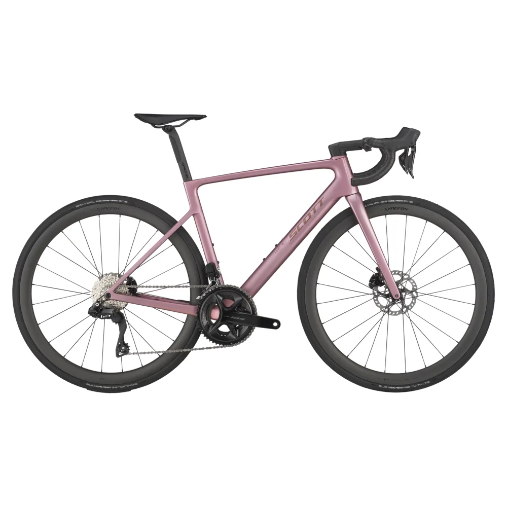 uPRISE Bikes Scott Addict RC 30 2025 Carbon Race Road Bike - Ash Pink | Price match, 365 day return s, 18-Month Warranty, Finance Available & Free UK Delivery