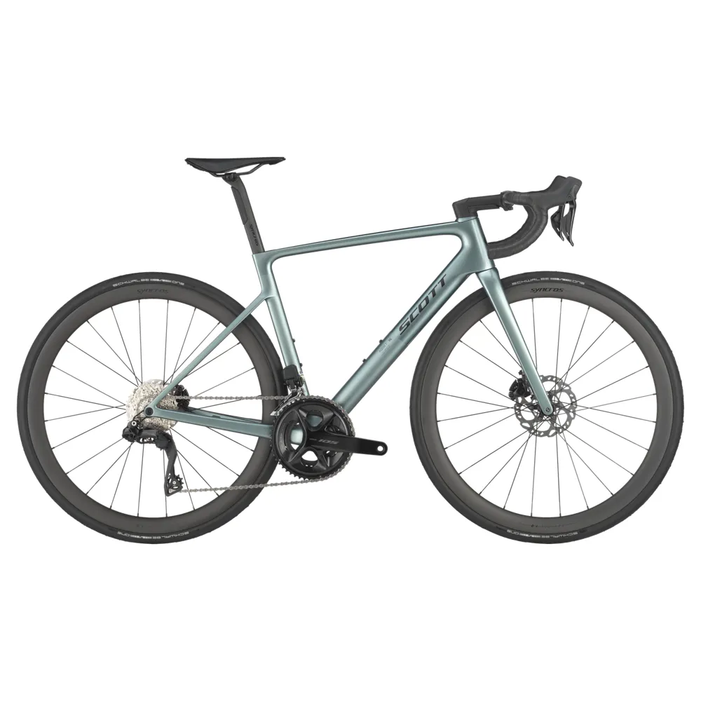 uPRISE Bikes Scott Addict RC 30 2025 Carbon Race Road Bike - Whale Grey | Price match, 365 day return s, 18-Month Warranty, Finance Available & Free UK Delivery