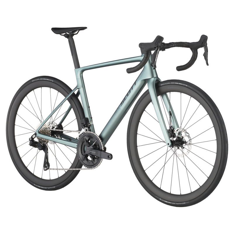 Scott Addict RC 30 2025 Carbon Race Road Bike - Whale Grey-1