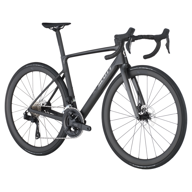 Scott Addict RC 30 2026 Carbon Road Race Bike - Carbon Black-1