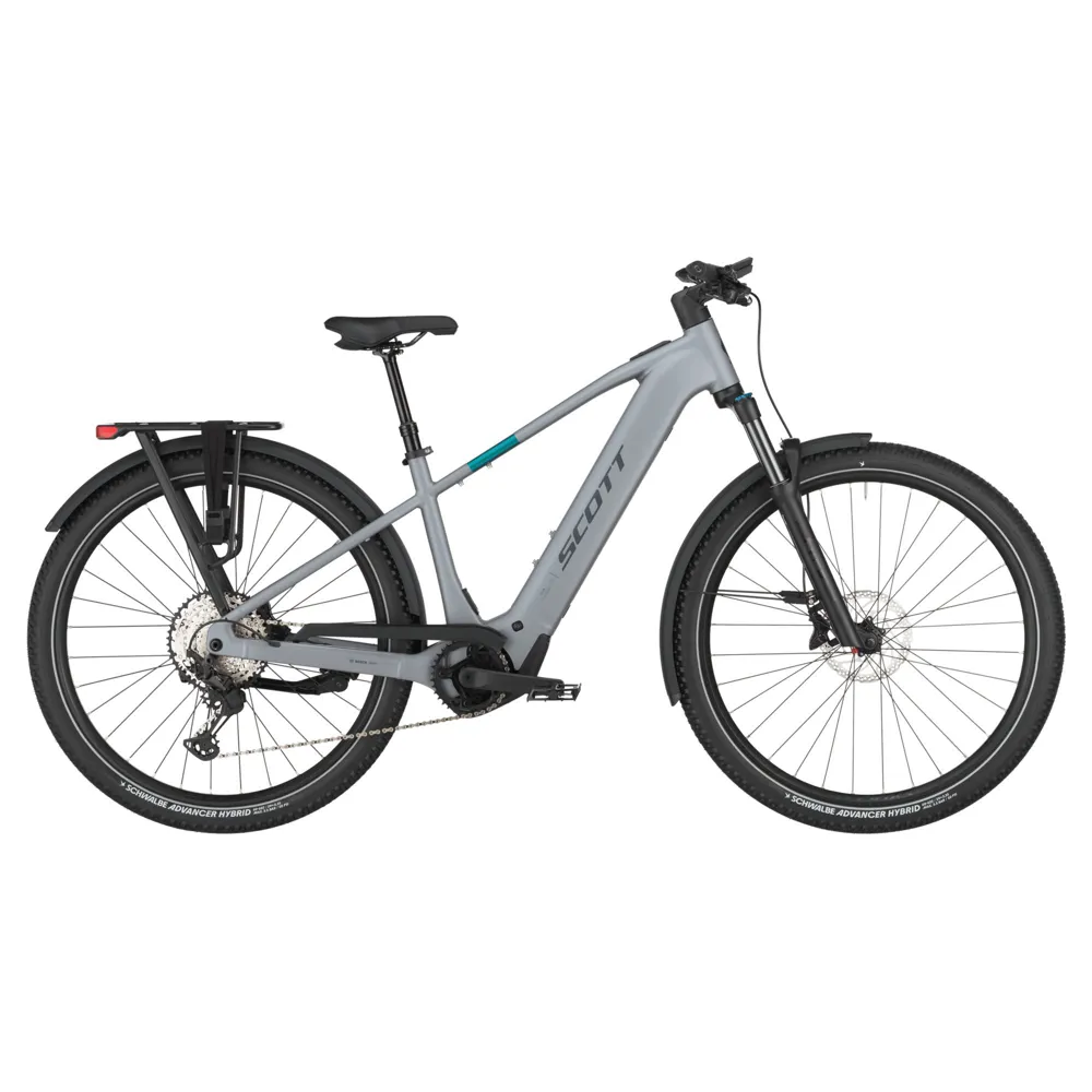 uPRISE Bikes Scott Axis eRide 10 2025 Electric Hybrid Bike - Bird Grey | Price match, 365 day return s, 18-Month Warranty, Finance Available & Free UK Delivery