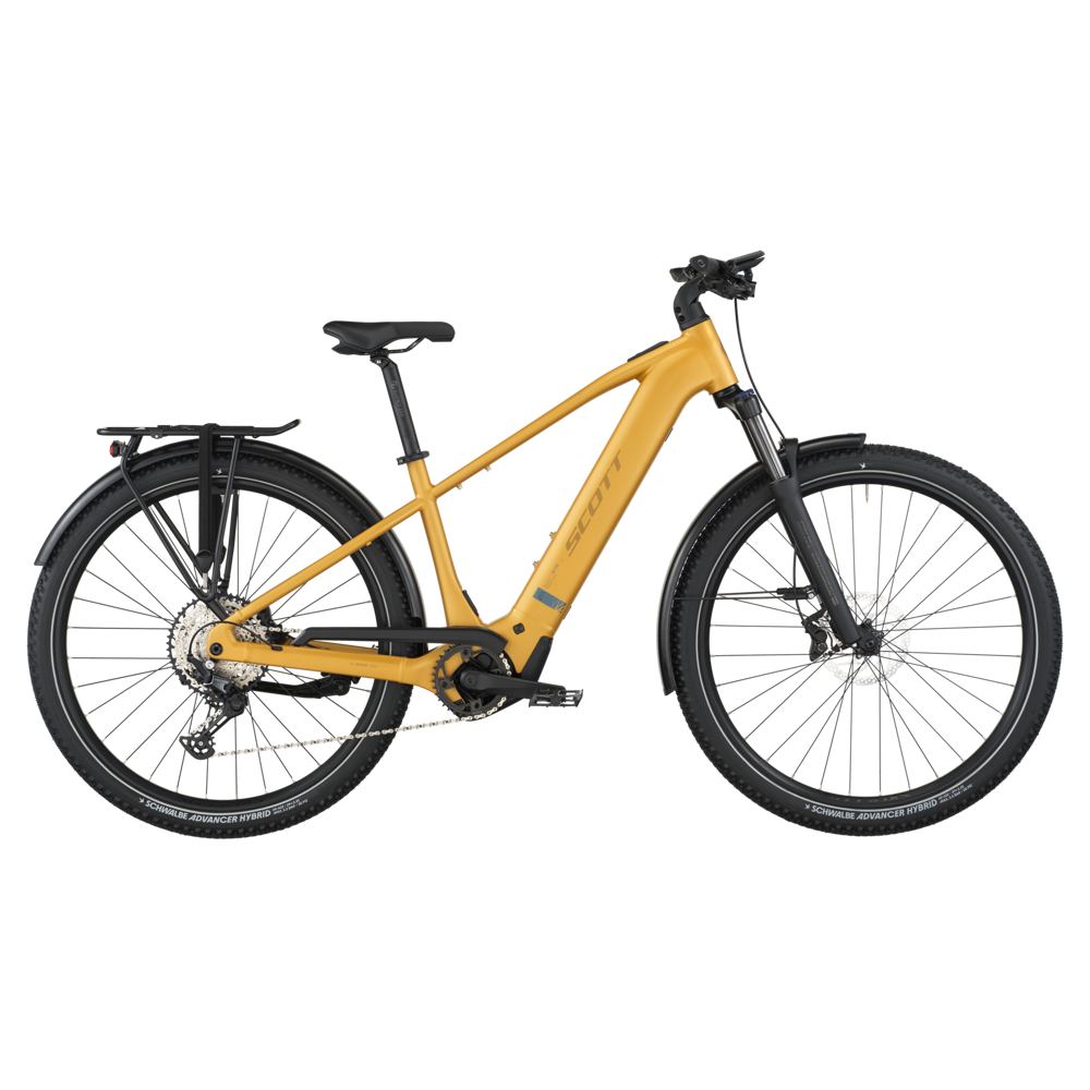 uPRISE Bikes Scott Axis eRide 20 2026 Electric Hybrid Bike - Colorado Gold | Price match, 365 day return s, 18-Month Warranty, Finance Available & Free UK Delivery