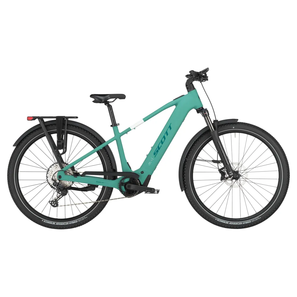 uPRISE Bikes Scott Axis eRide 20 2025 Electric Hybrid Bike - Aventurine Green | Price match, 365 day return s, 18-Month Warranty, Finance Available & Free UK Delivery