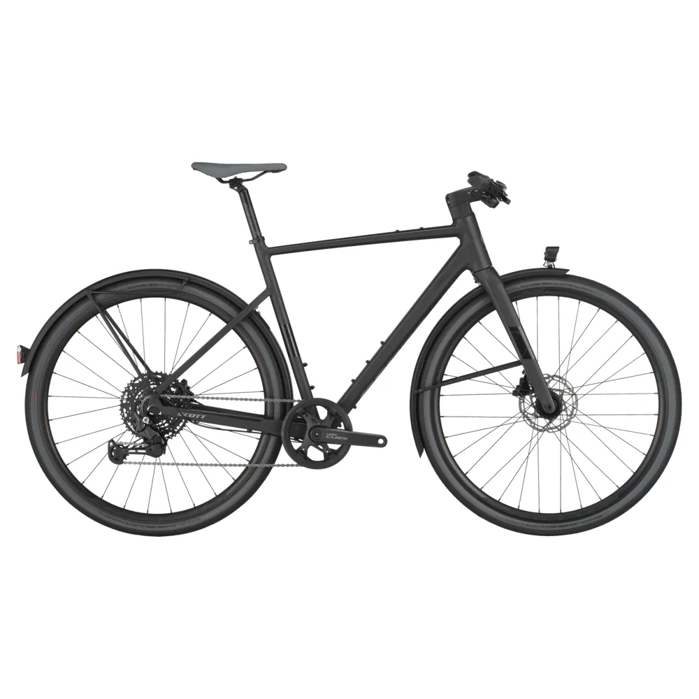 uPRISE Bikes Scott Metrix 20 EQ 2025 Hybrid Bike - Champion Black | Price match, 365 day return s, 18-Month Warranty, Finance Available & Free UK Delivery