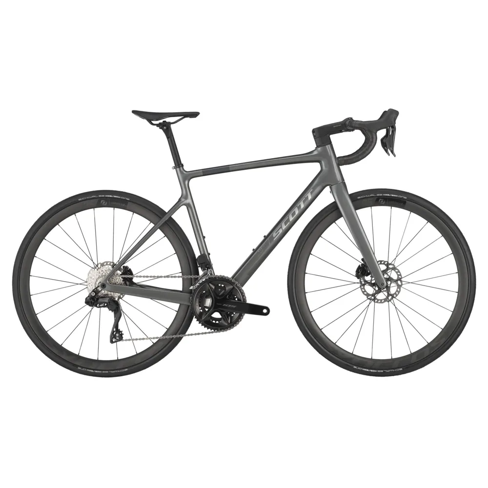 uPRISE Bikes Scott Addict 30 2025 Carbon Gravel Road Bike - Slate Grey | Price match, 365 day return s, 18-Month Warranty, Finance Available & Free UK Delivery