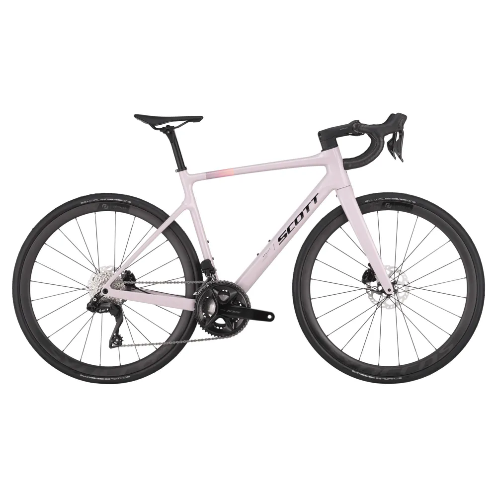 uPRISE Bikes Scott Addict 30 2025 Carbon Gravel Road Bike - Hushed Pink | Price match, 365 day return s, 18-Month Warranty, Finance Available & Free UK Delivery