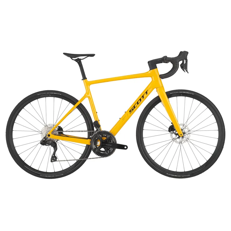 Scott Addict 40 2025 Carbon Gravel Road Bike - Bahama Yellow