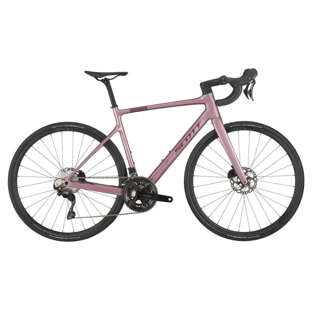 uPRISE Bikes Scott Addict 50 2025 Carbon Endurance Road Bike - Ash Pink | Price match, 365 day return s, 18-Month Warranty, Finance Available & Free UK Delivery