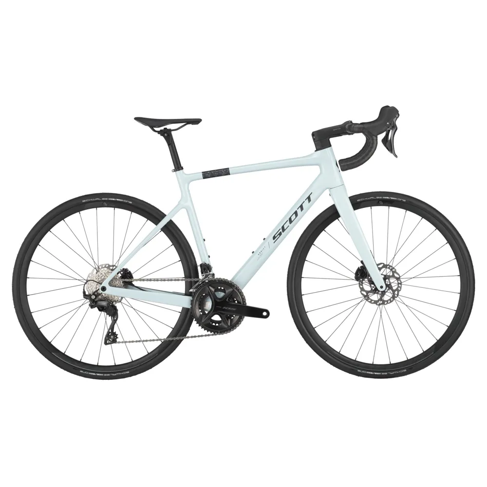 uPRISE Bikes Scott Addict 50 2025 Carbon Endurance Road Bike - Mineral Grey | Price match, 365 day return s, 18-Month Warranty, Finance Available & Free UK Delivery