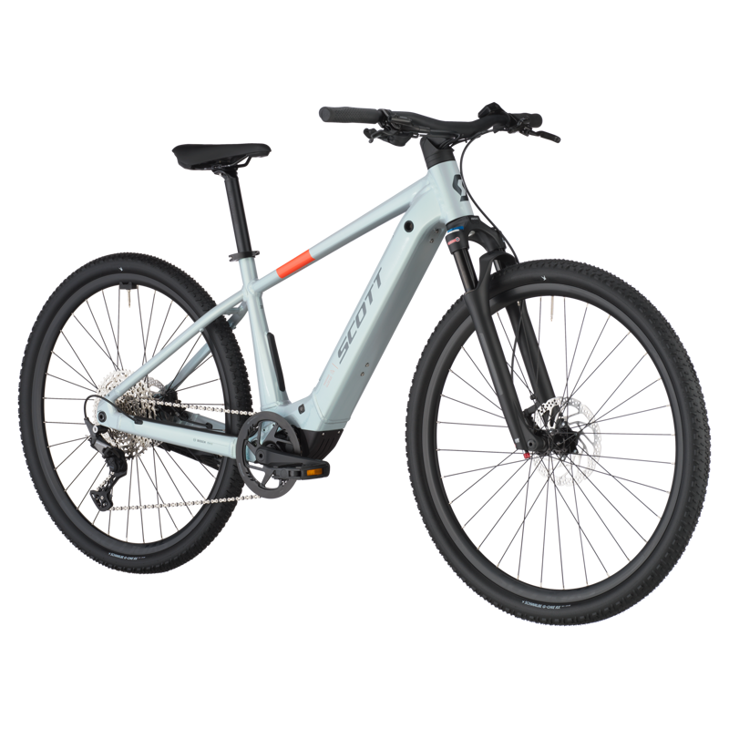 Scott Passage 20 2025 Electric Hybrid Bike - Flake Grey-1