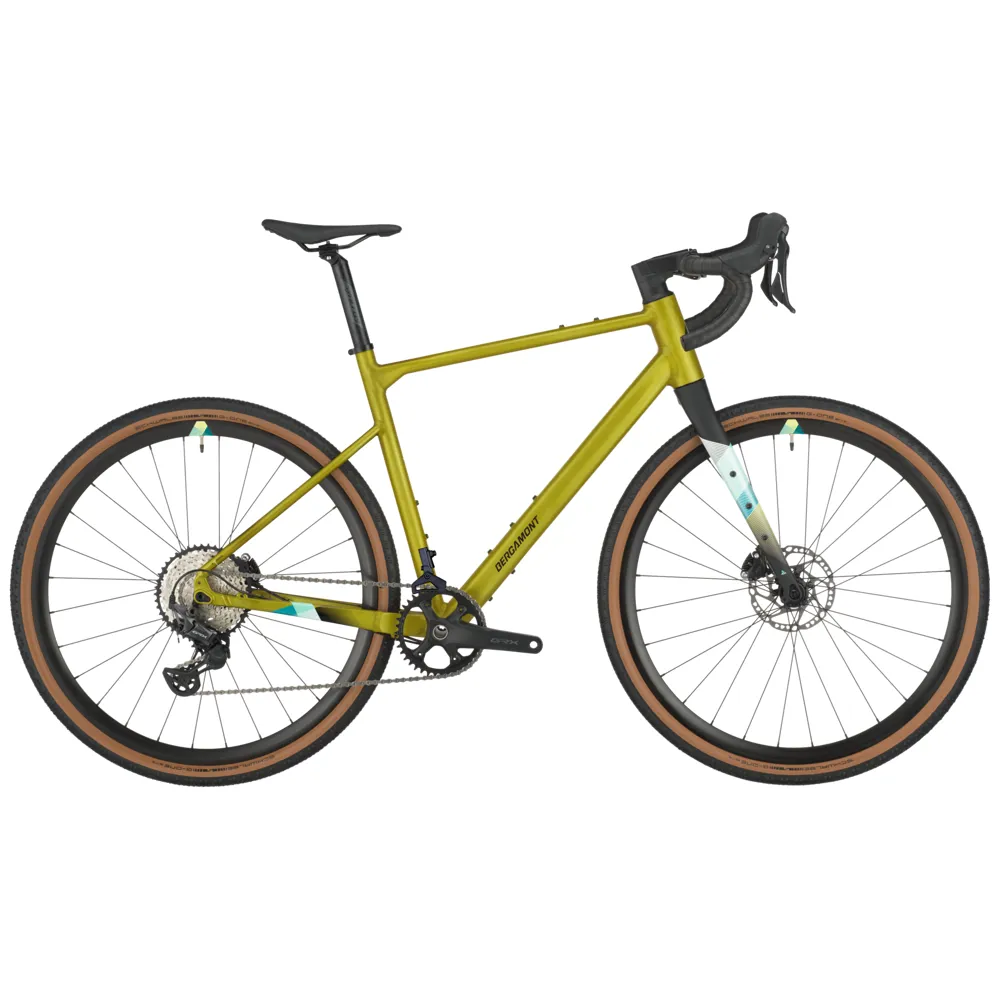 uPRISE Bikes Bergamont Grandurance 8 2025 Gravel Road Bike - Greenish Gold | Price match, 365 day return s, 18-Month Warranty, Finance Available & Free UK Delivery
