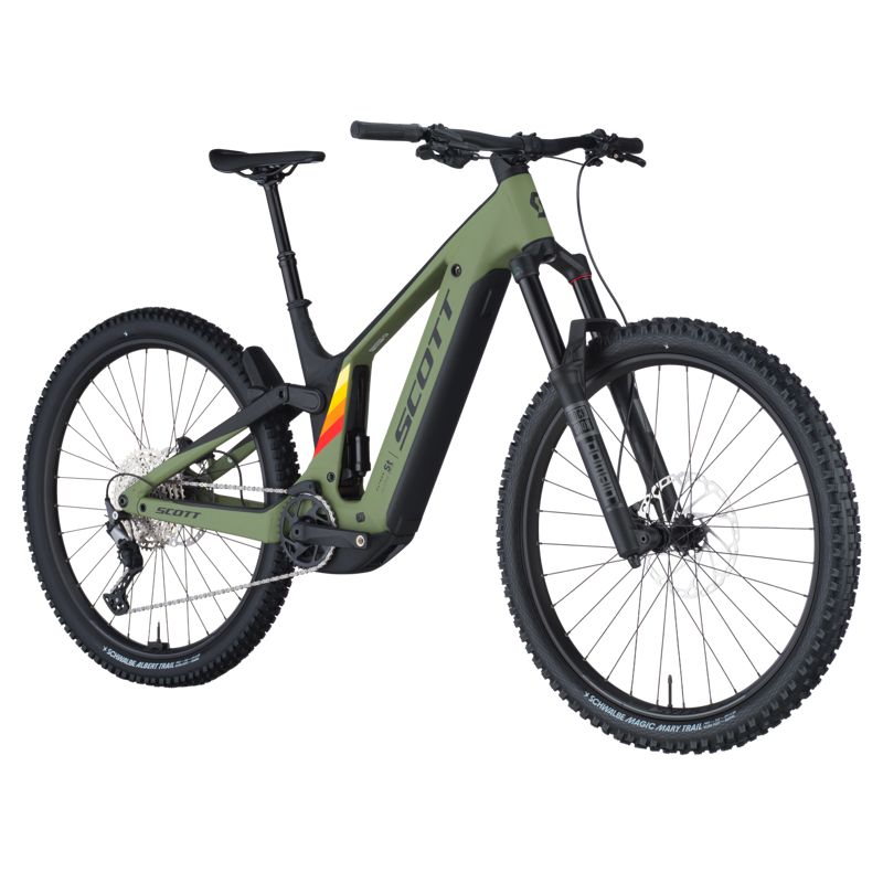 Scott Patron eRide ST 910 29er 2025 Electric Mountain Bike - Loden Green-1