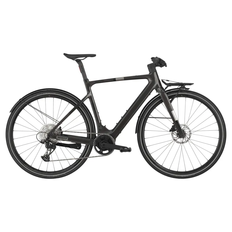 Scott Silence eRide 20 2025 Carbon Electric Hybrid Bike - Carbon Black - Large