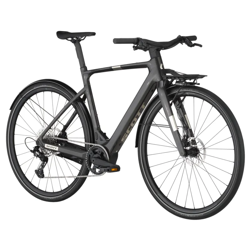 Scott Silence eRide 20 2025 Carbon Electric Hybrid Bike - Carbon Black - Large-1
